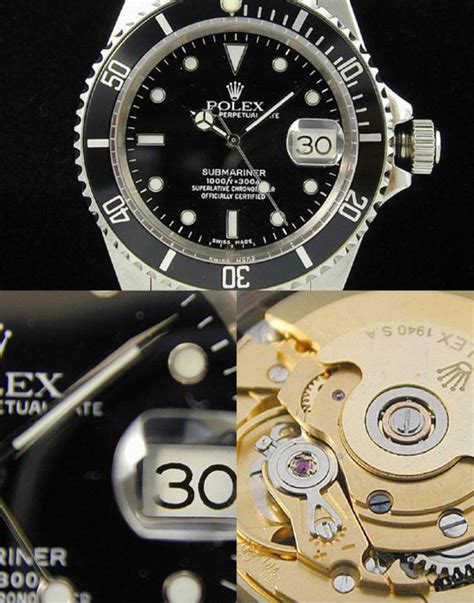 rolex 16610 reconnaitre contrefaçon